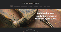 Desktop Screenshot of beaulierbuildings.com