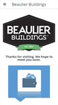 Mobile Screenshot of beaulierbuildings.com