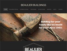Tablet Screenshot of beaulierbuildings.com